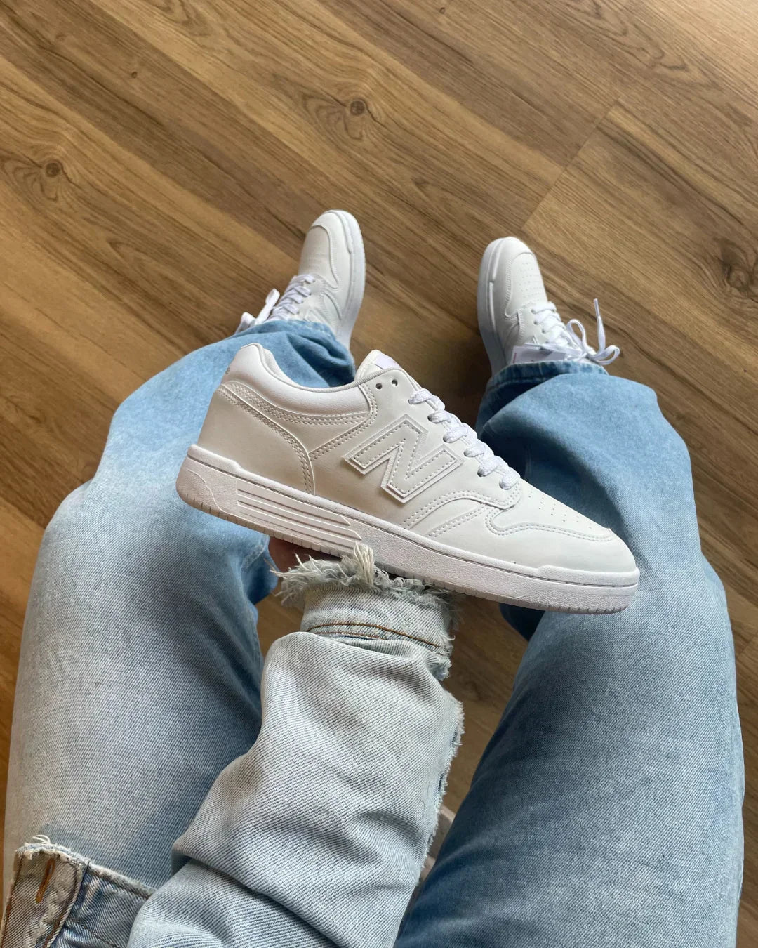 New Balance 480 Low White