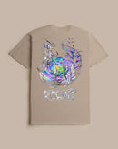 Camiseta Blunt Flora - Creme