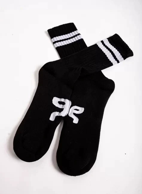 Meia Grow Company Cano Longo Preto