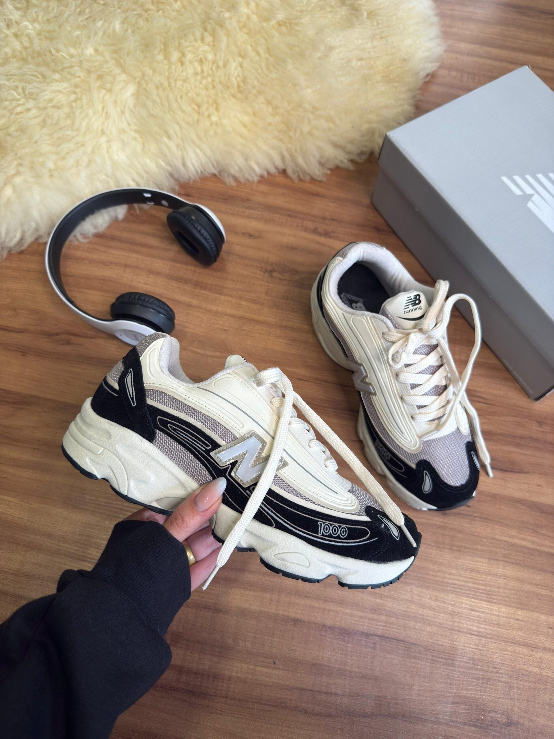 New balance 1000 Off White e Preto