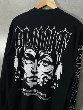 Camiseta Manga Longa Blunt Enigma Preto