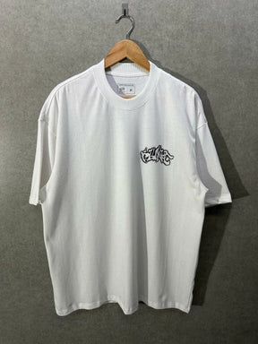 Camiseta Oversized Blunt Nevermind New White