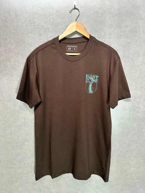 Camiseta Blunt Giallo Marrom