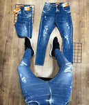 Calça Jeans Jogador - M8