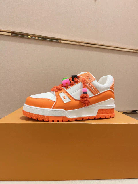 LV *Trainer Maxi - Orange White