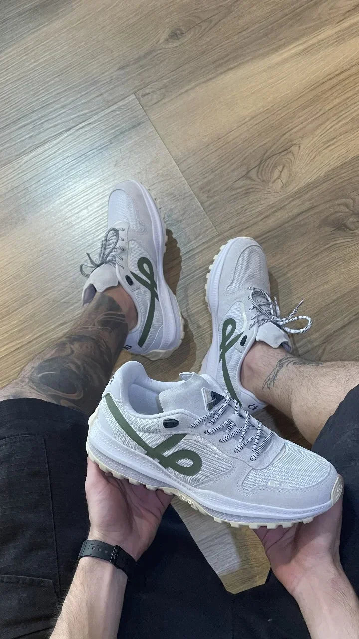 Öus Hevea Dots Branco Verde Chantilly OE