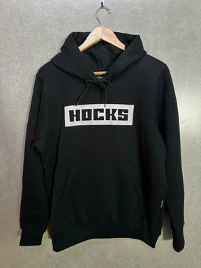 Moletom Canguru Hocks Lettering Box Preto