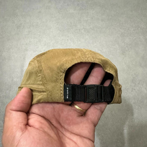 Boné Five Panel Blunt Taslon - Caqui