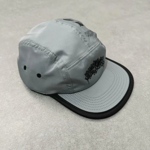 Boné Five Panel Trip Side Simbolos Cinza