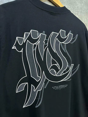 Camiseta Plano C Outline Preto