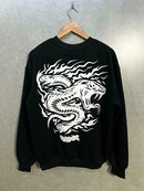 Moletom Careca Trip Side Trinity Fang Preto