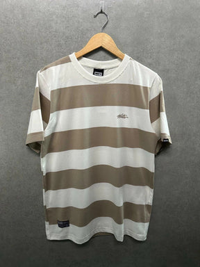 Camiseta Listra Wats Caqui/Offwhite