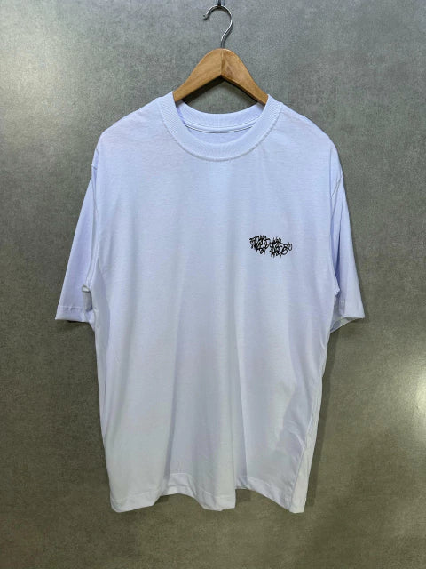 Camiseta Oversized Trip Side Anjo do Gueto Branca