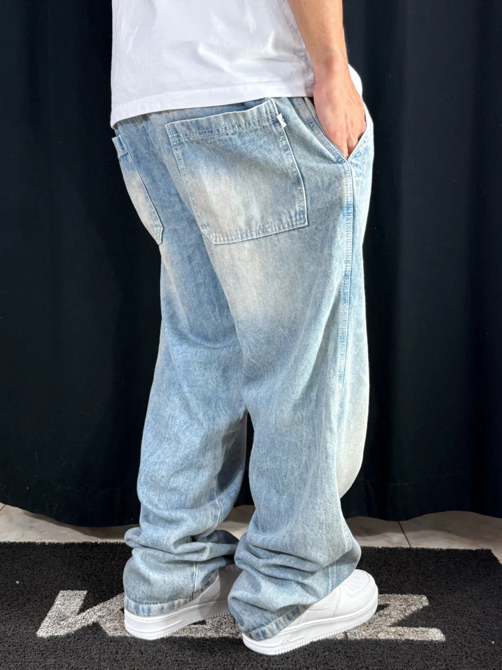 Calça Baggy Jeans Dirty