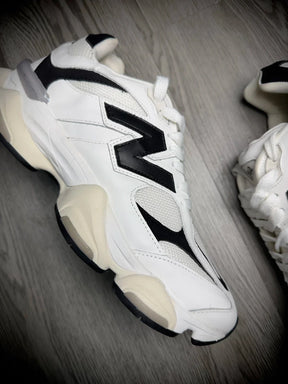 Tênis New Ballance 9060 - Branco/Detalhe Preto - Premium