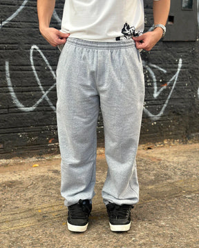 Calça Moleton Baggy Mj Cinza