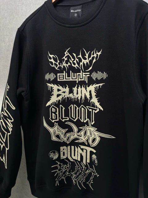 Moletom Blunt Careca Reload Preto