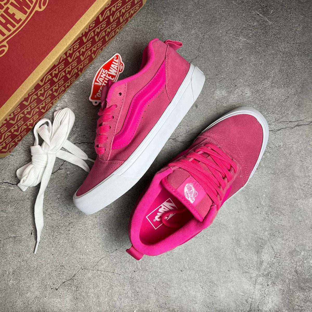 Vans Knu Skool All Pink