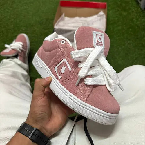 Qix Combat Suede Rose/Branco