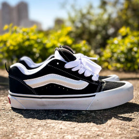 Vans Knu Skool Black White