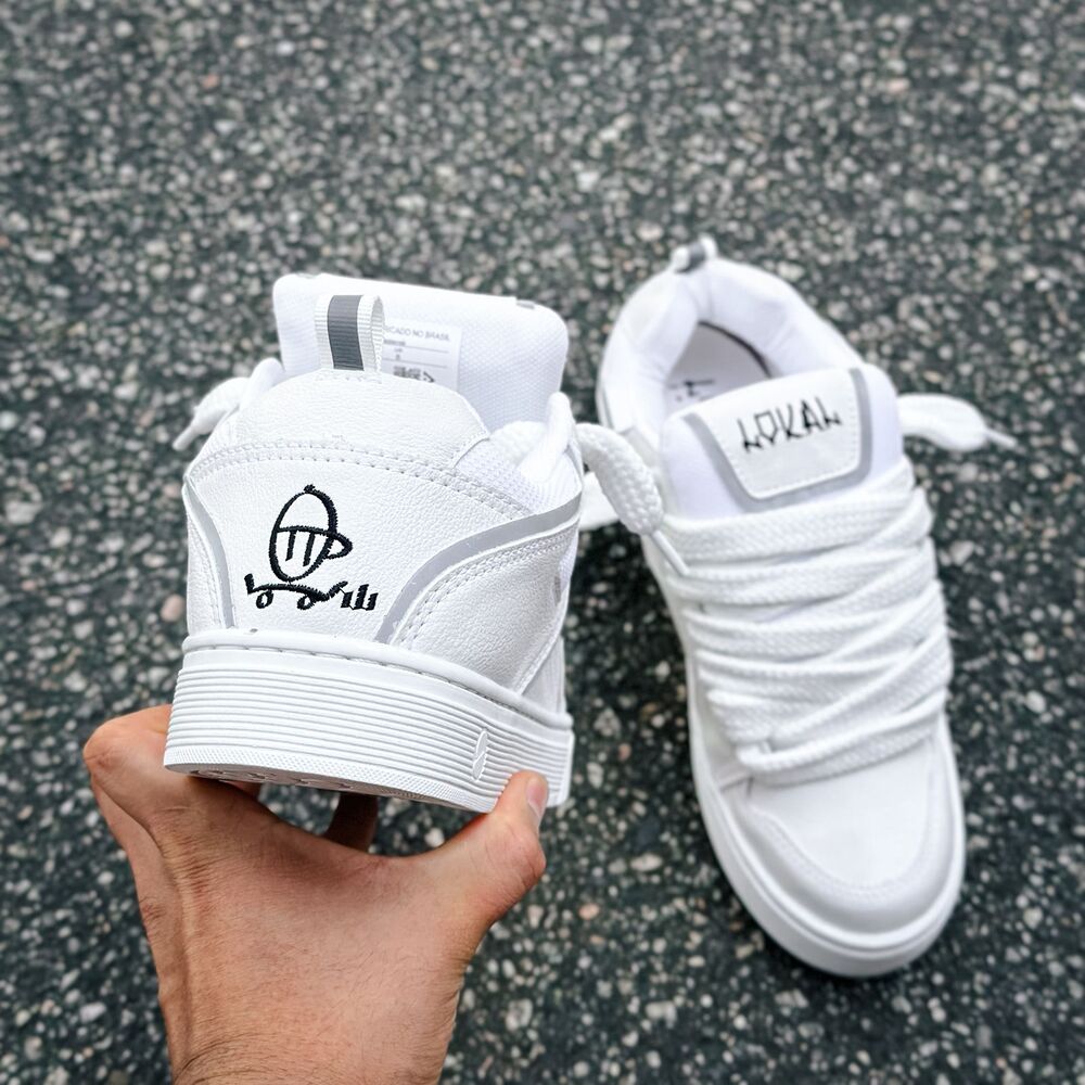 Tênis lokal 02 big branco